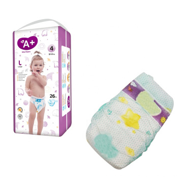 Ultra Dry Wholesale Cloth Green ADL Disposable Baby Nappies Baby Diapers